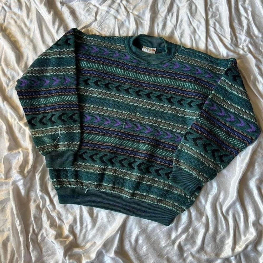 Vintage Y2K Coogi Sweater Size XL Punk Skater Streetwear Outdoors Party Spring